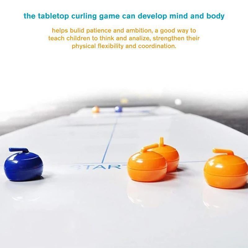 ๐
Xmas Hot Sales ๐ฅ New Tabletop Family Curling Game