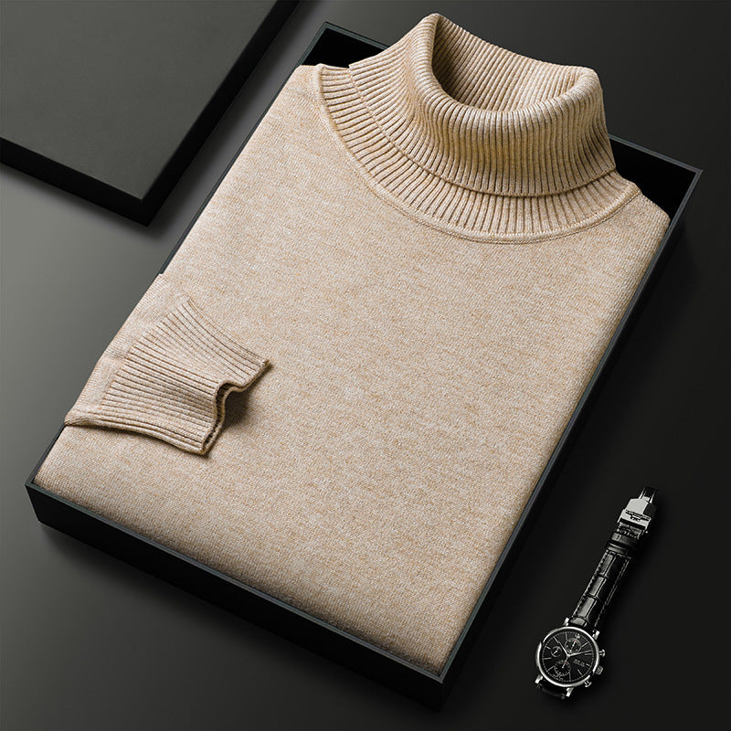 ✨Men's Solid Color Premium Turtleneck Sweater