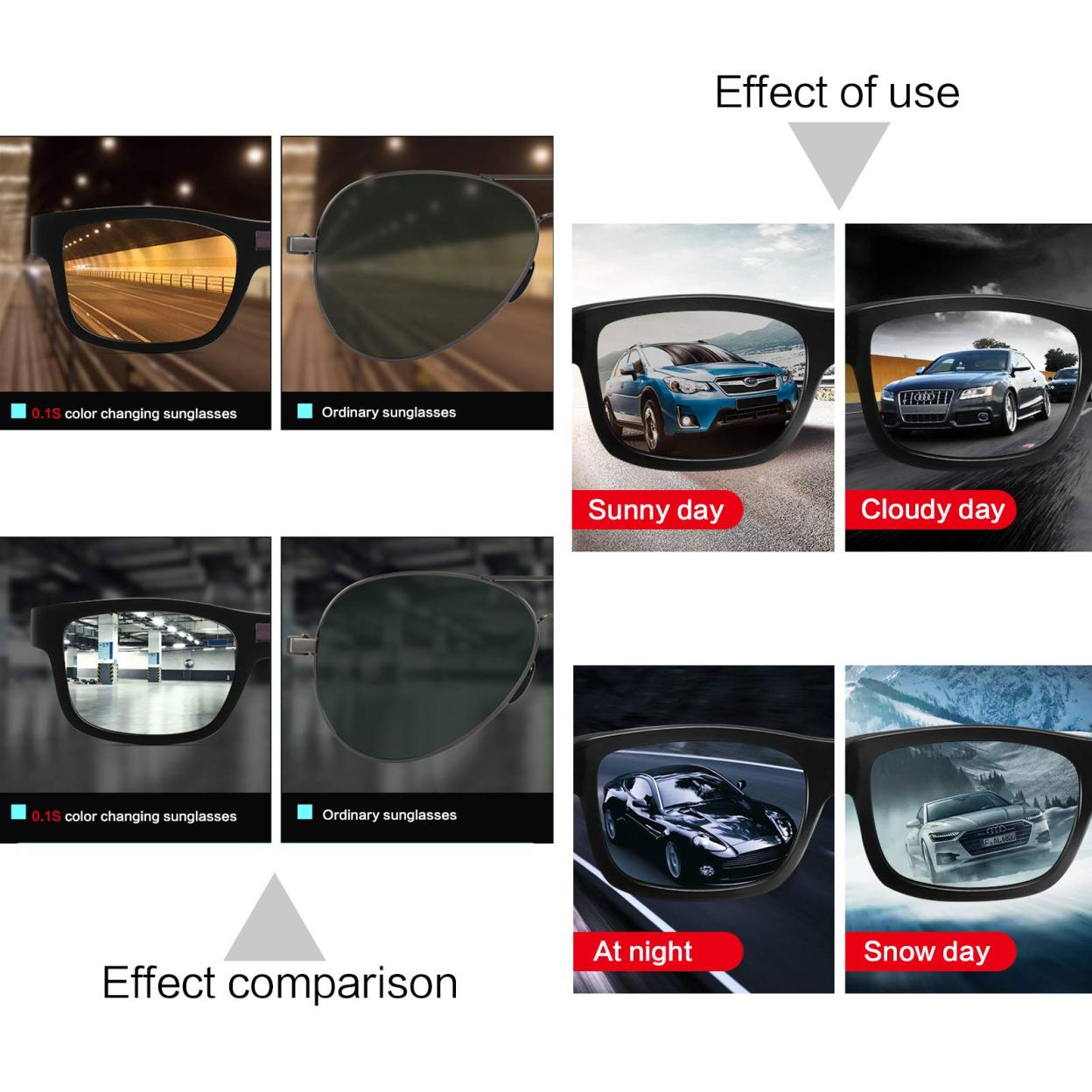 š¶ļøSmart Photochromic Polarized Sunglasses