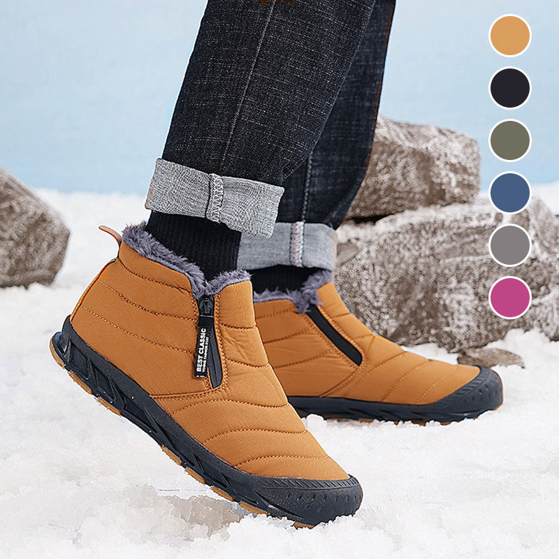 Winter Warm Faux Fur Lined Waterproof Outdoor Snow Boots💥