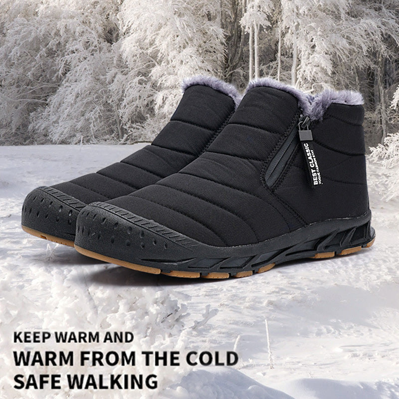 Winter Warm Faux Fur Lined Waterproof Outdoor Snow Boots💥