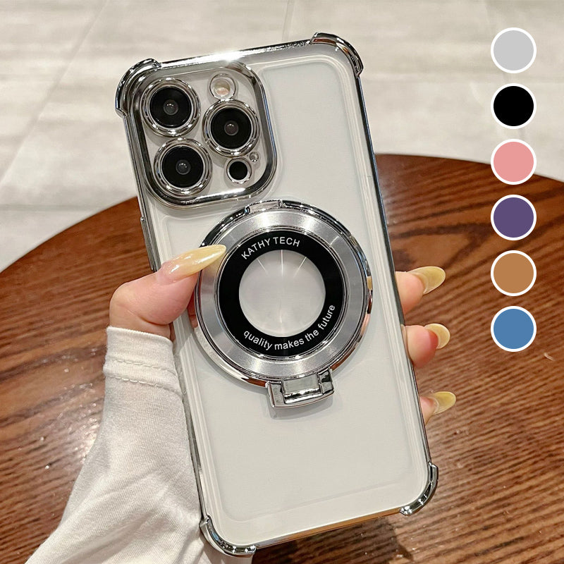 🔥Magnetic Lens Protective Phone Case with Stand