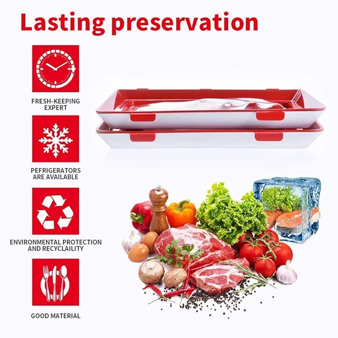 🎄Environmentally friendly design - Reusable Food Preserving Tray