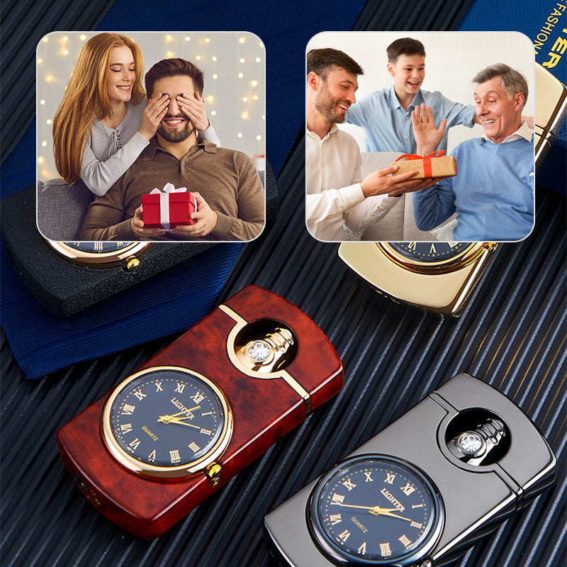 Dial Inflatable Windproof Metal Lighter