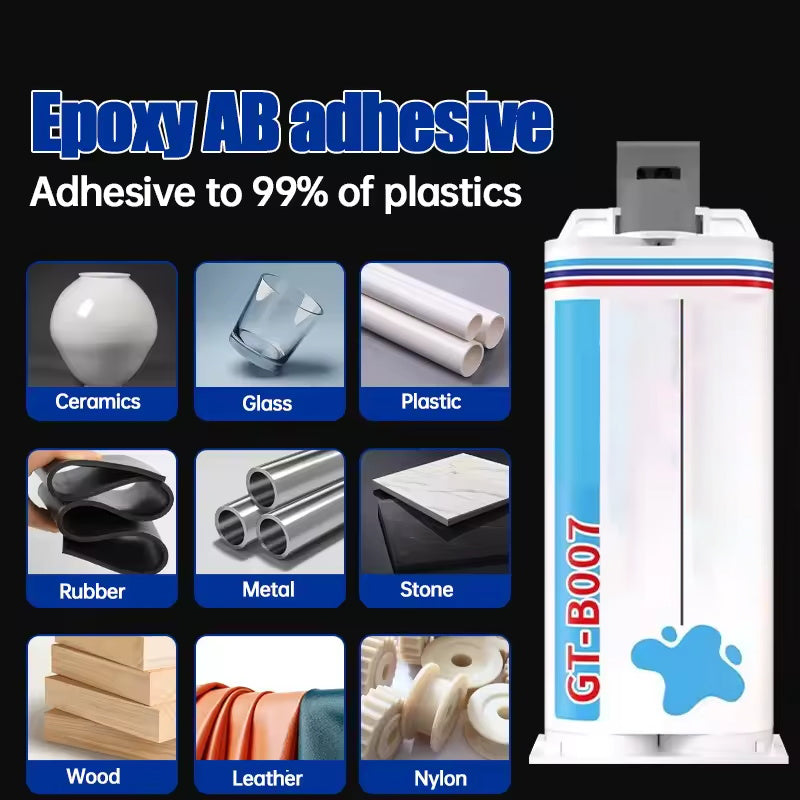 Aesthetics and Environmental Friendliness - Clear Epoxy Resin AB Glue