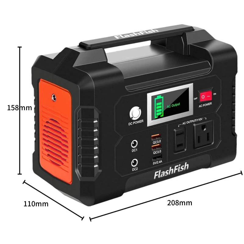 ⚡200W Portable Power Station with Display