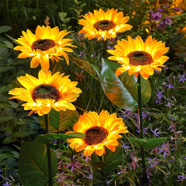 Sunflower Solar Garden Stake Led Lights🌻