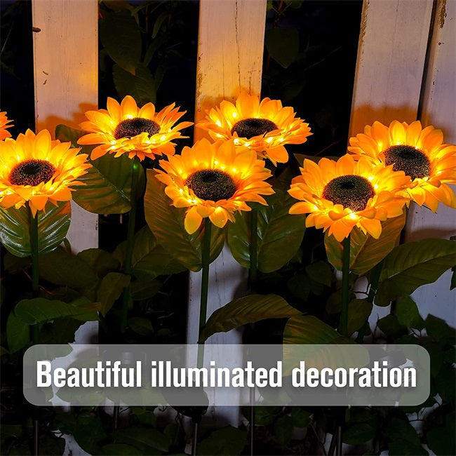 Sunflower Solar Garden Stake Led Lights🌻
