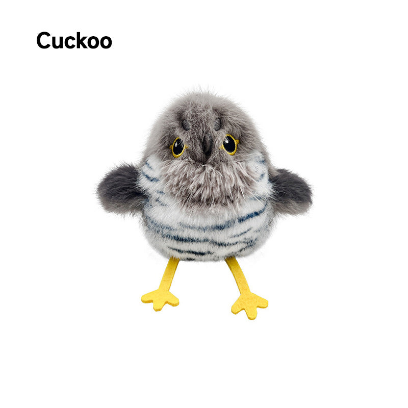 šš±Lifelike Bird-Shaped Interactive Cat Toy