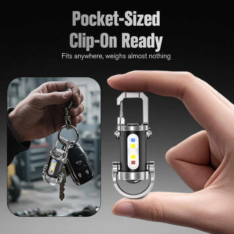 š„Buy 1 gte 1 freeš„Portable Rechargeable Bright Keychain Flashlight