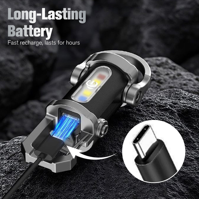 š„Buy 1 gte 1 freeš„Portable Rechargeable Bright Keychain Flashlight