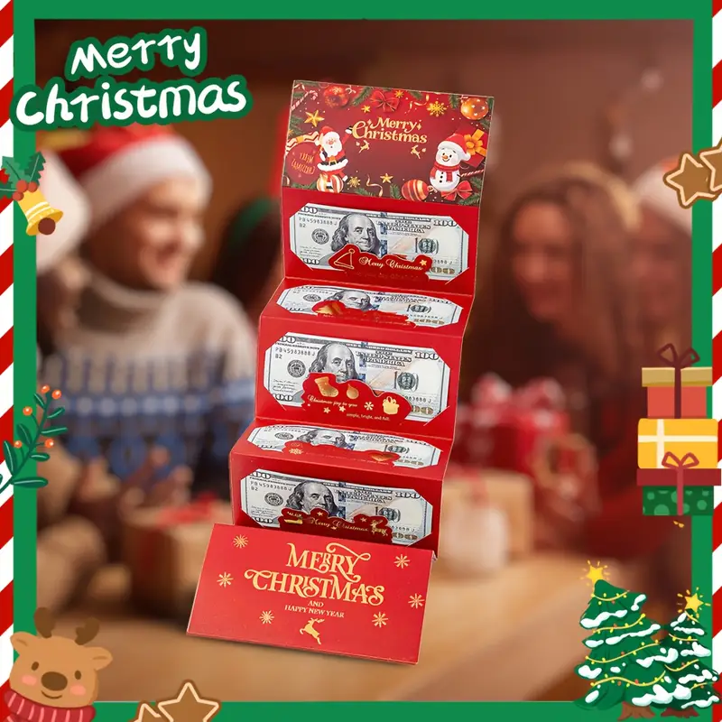 🎁🔥Early Christmas Sale ✉️Christmas Cash Gift Envelope🎅🎄