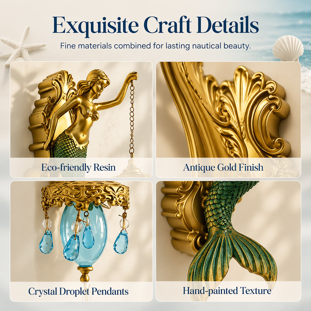 🧜♀️Vintage Mermaid Wall Sconce