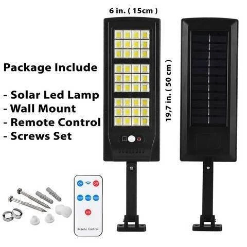 💡 SOLAR LED LAMP 6000K 🌟60W SOLAR STREET HIGH BRIGHTNESS LIGHT 6000 LUMENS