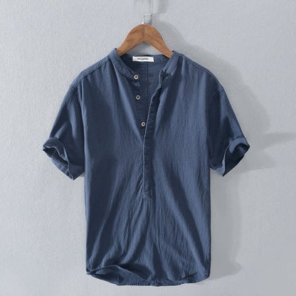 🔥HOT SALE - Men's New Linen Casual Short Sleeve Shirt