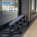 🎁🚪✨ Less Slamming--Secure Track Door Stop