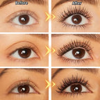 👁️✨ All-Day Beautiful Lashes, Smudge-Proof! Waterproof Fiber Mascara for Natural Volume. 💖💃