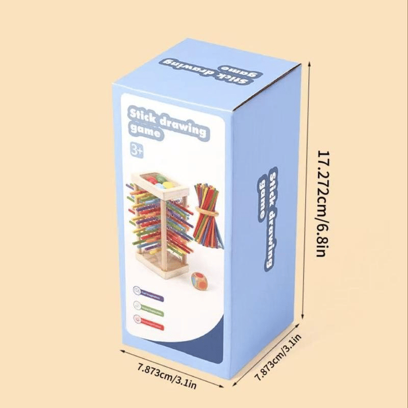 ⭐Wooden Peg Game With Balls for Children