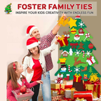 🎄🎅DIY Christmas Tree with Detachable Ornaments