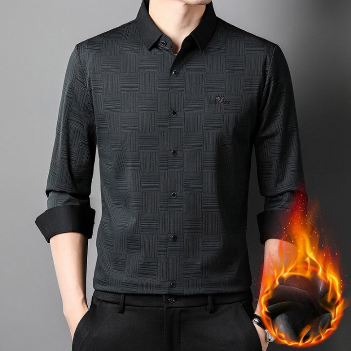 🔥BUY 2 Free shipping🔥Men's Long Sleeve Wrinkle Free Casual Shirt