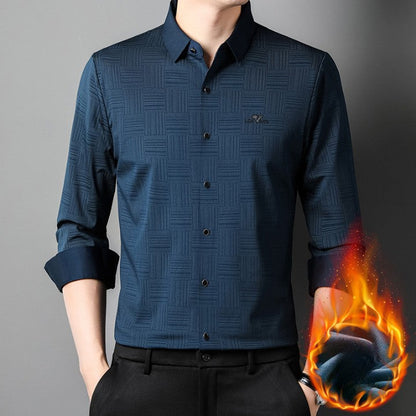 🔥BUY 2 Free shipping🔥Men's Long Sleeve Wrinkle Free Casual Shirt