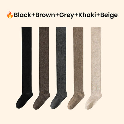 💞50K+ SOLD!🧦🤝✨ Classic Elegance, Effortless Wear | Soft & Stretchy Thigh High Socks❤️🔥🧦