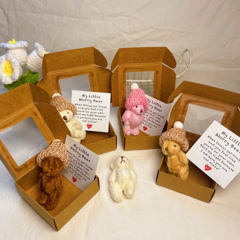 🧸✨Little Bear in Box, My Little Worry Bear🎁