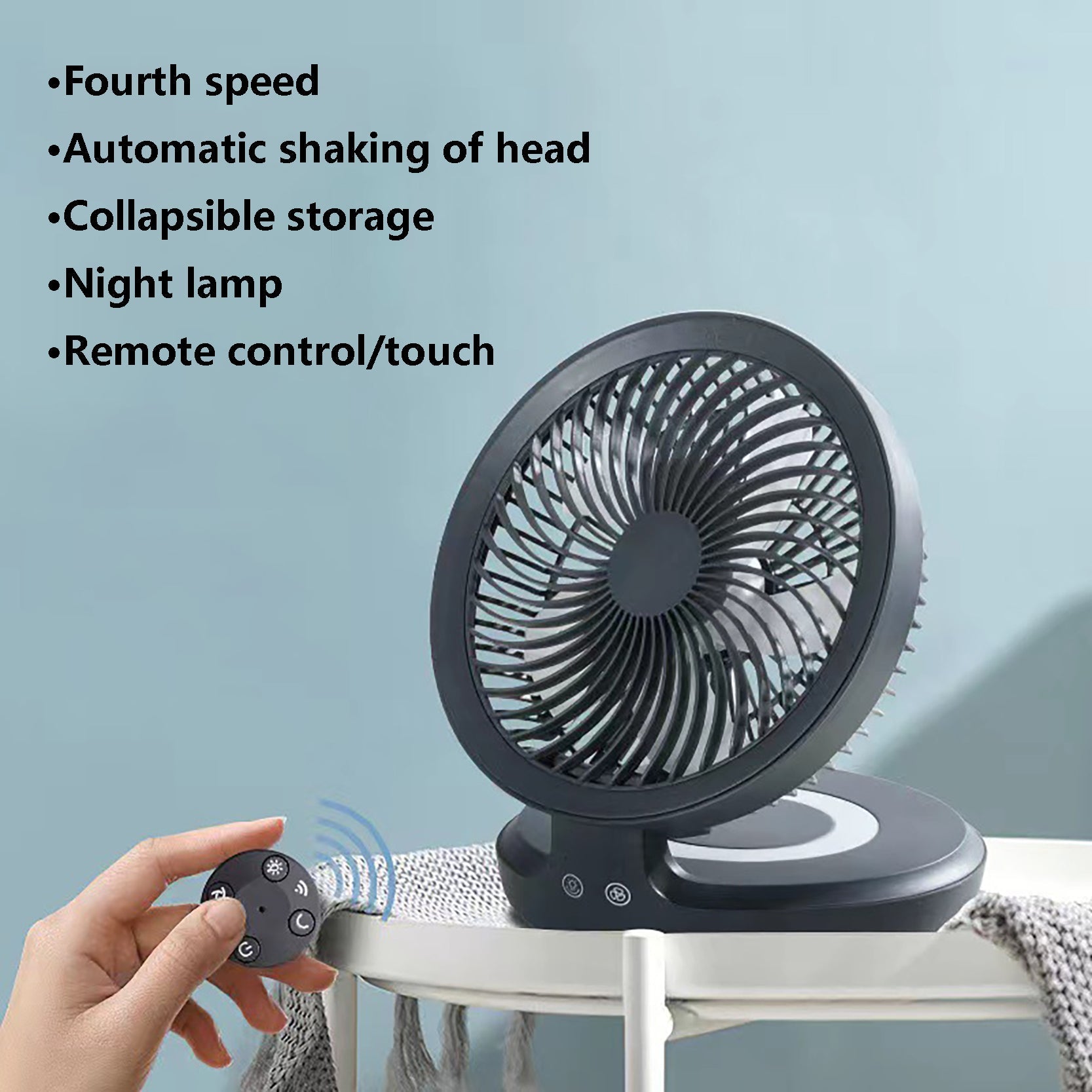 🎁Hot Sale 49% OFF⏳Household Dual-use Suspension Adjustable Fan