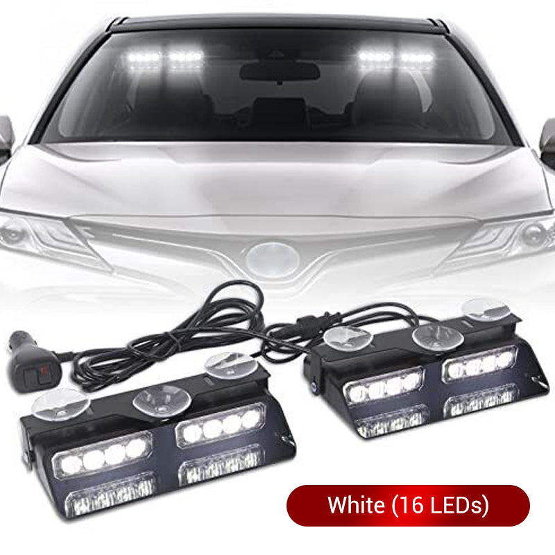 Windshield Suction Cup Strobe Warning Light for Vehicles🚗