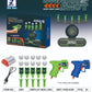 🎁Glow-in-the-Dark Shooting Target Practice Kids Shooting Toy Gun Set