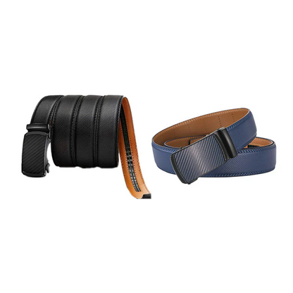 🎁 Leather Ratchet Belt With Adjustable Buckle💼