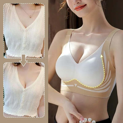 Lifting Anti-Sagging Wireless Push-up Bra