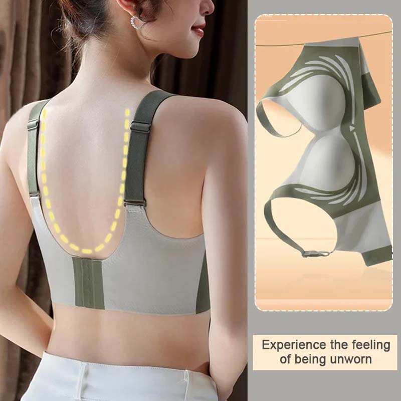 Lifting Anti-Sagging Wireless Push-up Bra