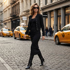 Women's Strap Bodycon Dress & Jacket Set