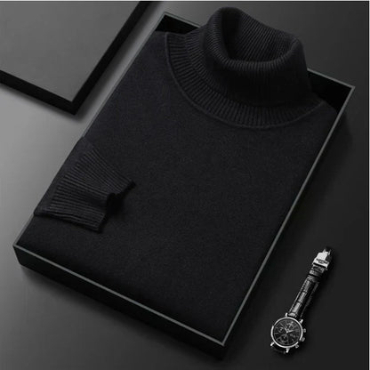 ✨Men's Solid Color Premium Turtleneck Sweater