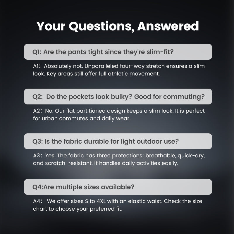 MultiPants – High Stretch Multi-pocket Durable Cargo Pants