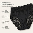 Women's Soft Breathable Lace Briefs