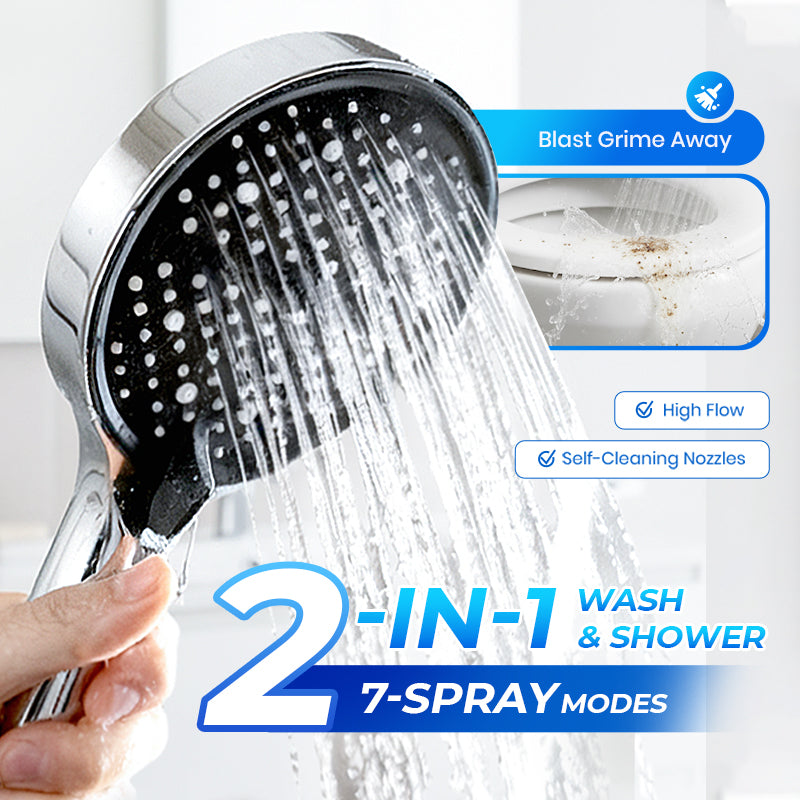 🔥Hot Sale ⏳High-Pressure Adjustable Rainfall Shower Head