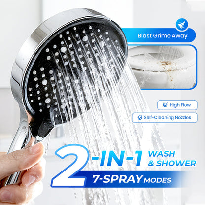 🔥Hot Sale ⏳High-Pressure Adjustable Rainfall Shower Head