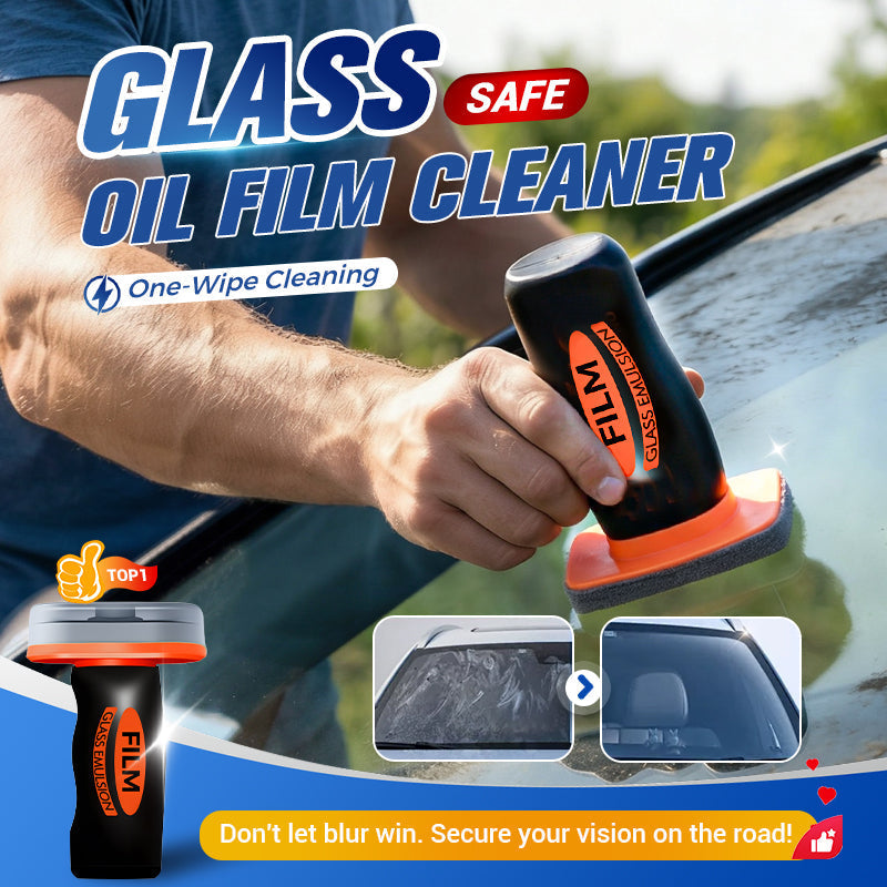 🚗 BUY 2 GET 1 FREE! ✨ Auto Glass Oil Film Cleaner – Streak-Free Cleaning, Scratch-Safe Formula & Easy Application 💦🔧