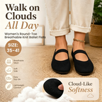 👟Breathable Knit Flats – Soft as clouds, anti‑slip sole. Walk for hours, feet stay cool & fresh. Your new favourite! 🌸✨
