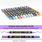 🌈Dual Tip Acrylic Paint Pen Marker
