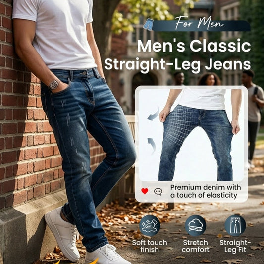 Men's Modern Slim Fit Stretch Jeans