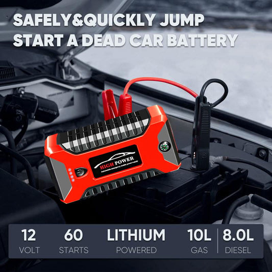 🔋Jump Starter 3000A Peak Jump Starter Battery Pack