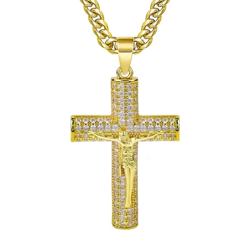 🎁✝️Jesus Crucifix Pendant Necklace