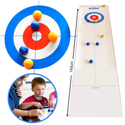 🎅Xmas Hot Sales  🔥 New Tabletop Family Curling Game