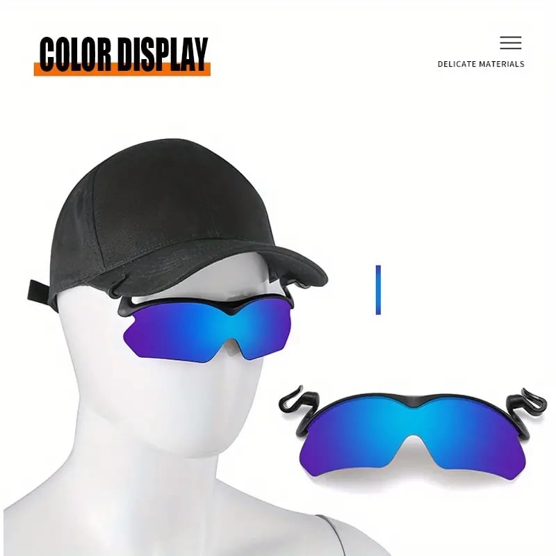 🔥Summer Hot Sales🔥-🕶2024 New Polarized Clip Cap Sunglasses