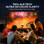 📺  High Definition Projection Screen - 120-inch Diagonal with Matte White Surface for Crystal Clear Home Cinema Experience 🎬🌟