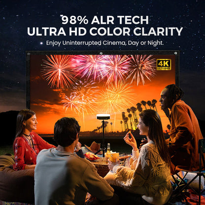 📺  High Definition Projection Screen - 120-inch Diagonal with Matte White Surface for Crystal Clear Home Cinema Experience 🎬🌟