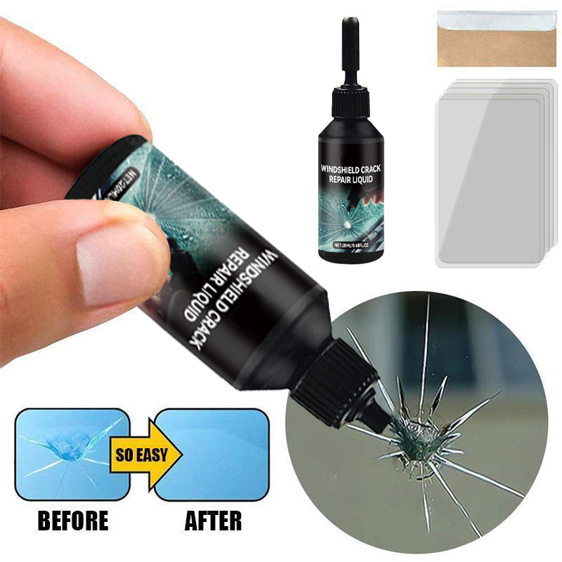 🔥 New Car Windshield Crack Repair Fluid